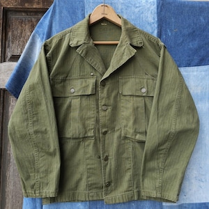 40’s US ARMY M-43 UTILITY JACKET HBT 極美品 40's US ARMY M-43 UTILITY JACKET HBT