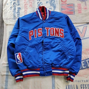 Starter Jacket Pull Over Coat NBA Indiana Pacers Basketball Big Logo XXL  Vintage