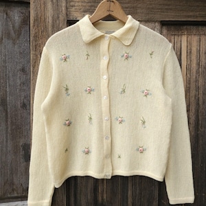 Alpaca Cardigan Vintage - Etsy Canada