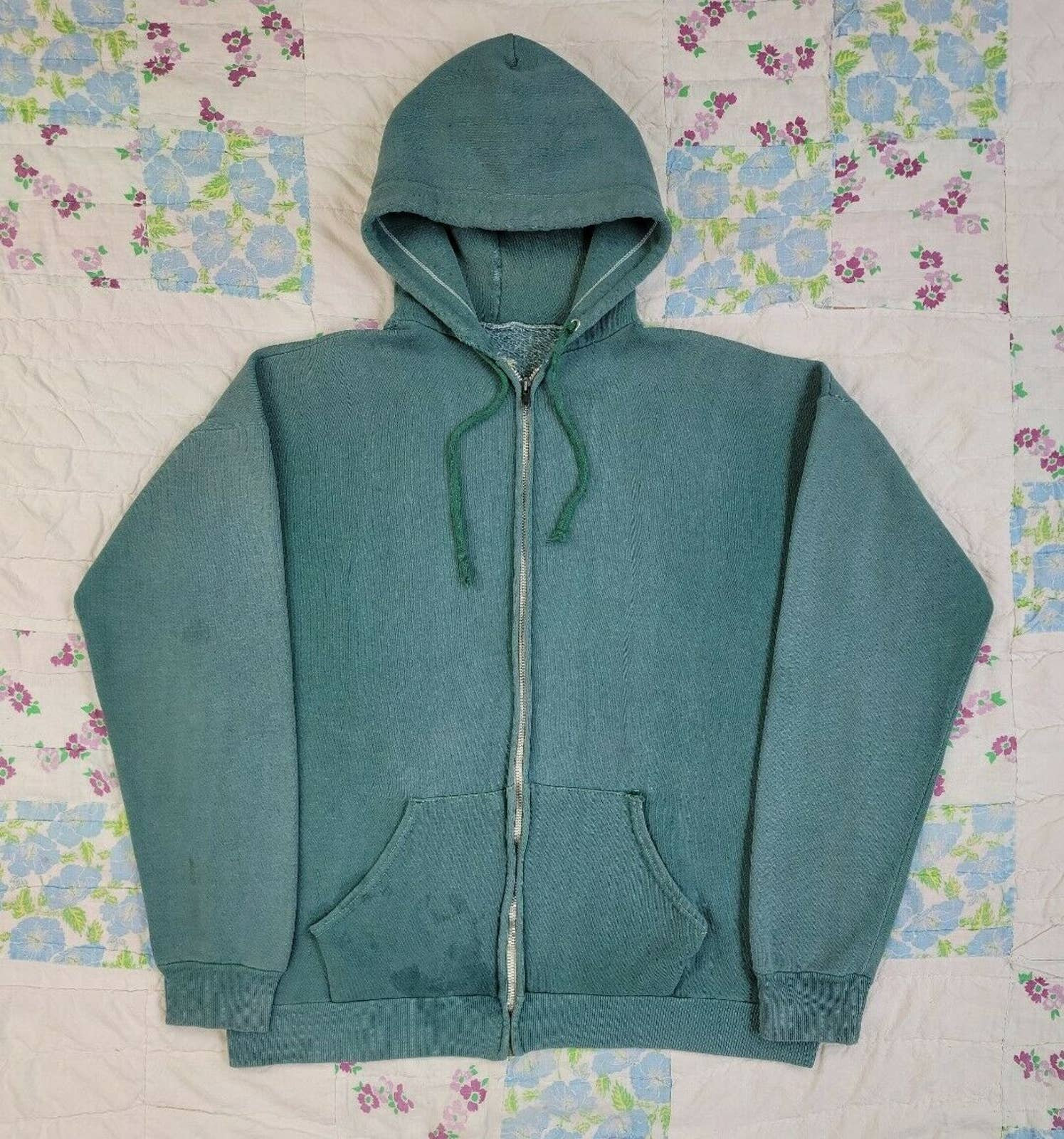 Teal Hoodie - Etsy