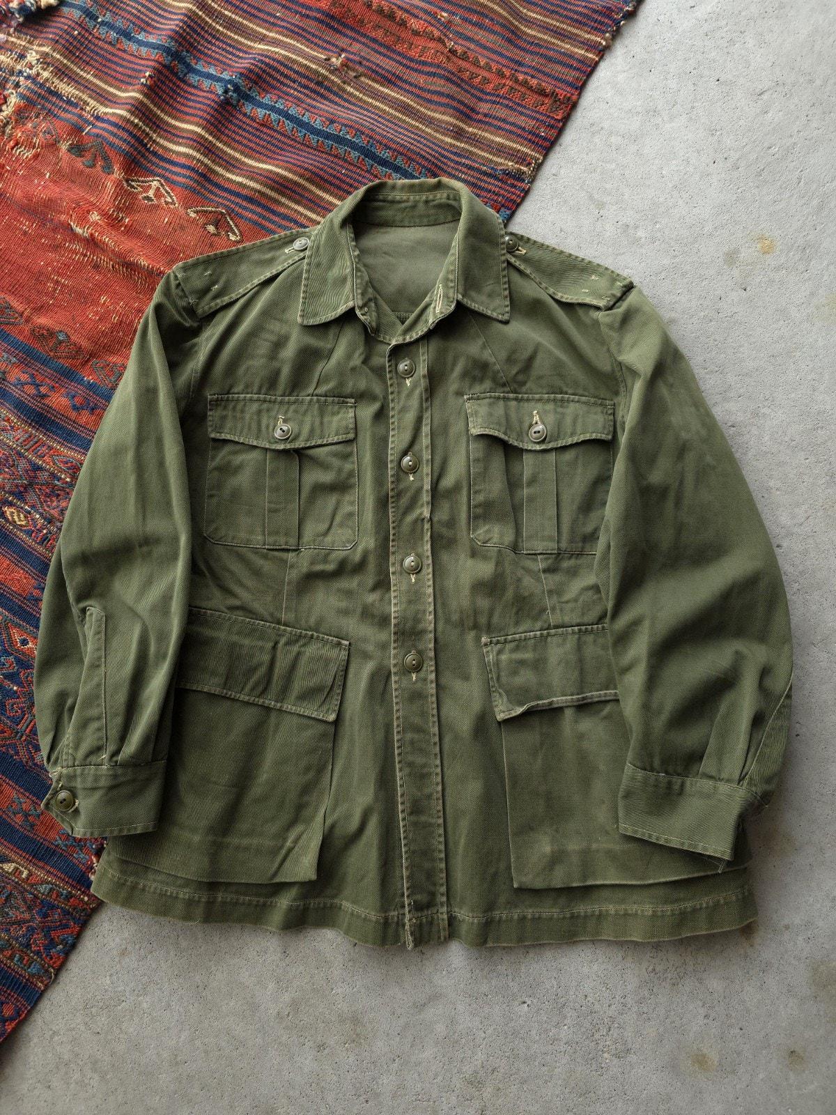 ジャケット・アウター canadian army 60s Vintage 1960s Canadian Army Bush Jacket Safari Military