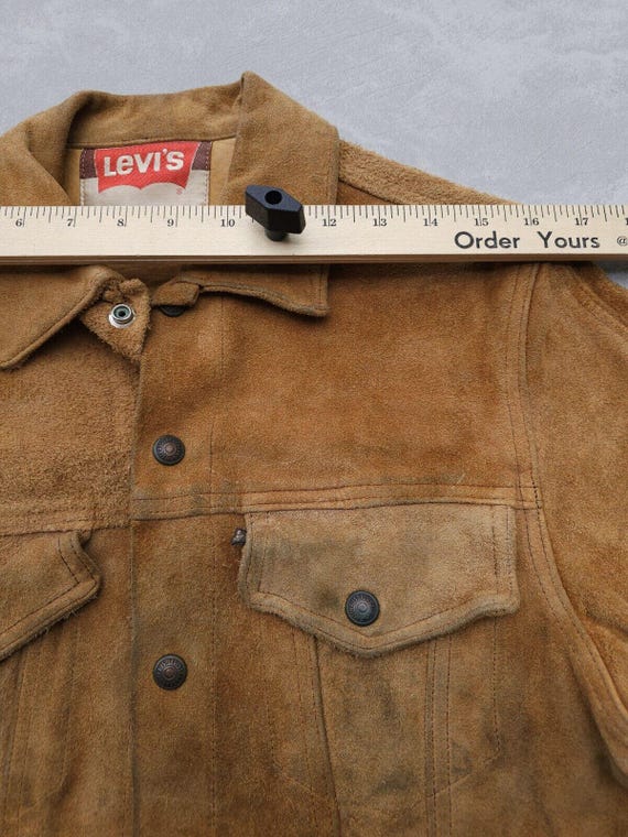 70s Levi’s USA製 vintage suède JKT VINTAGE) 1997 MADE IN KOREA Levi's 70500-9059 SMALL e