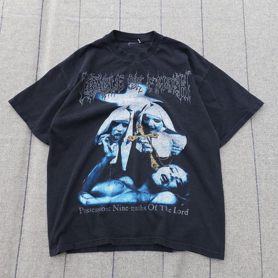 Vintage Cradle of Filth 1998 T-shirt Possession: Nine Tenths