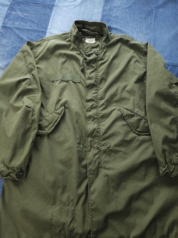 Vintage 1970s US Army M-65 Fishtail Parka Shell Jacket Mod