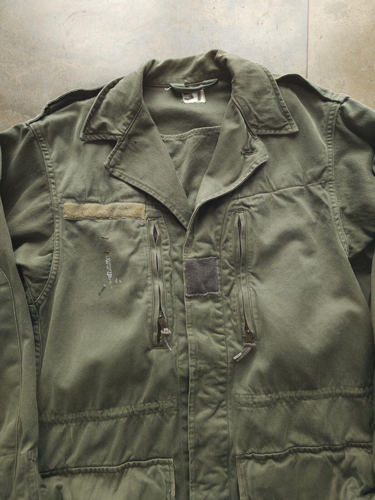 Vintage 1960s French Army M-64 Military Field Jacket Sadivoc