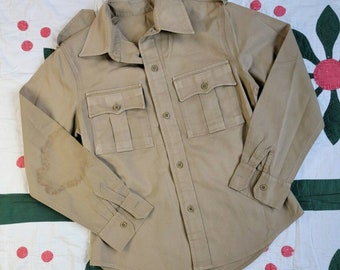 Khaki Work Shirt | Etsy