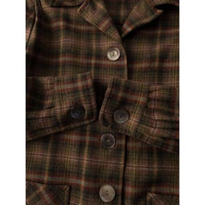 Vintage 1950er Jahre Pendleton Wolle karierte 49er Jacke Damen Rockabilly Classic L Bild 8