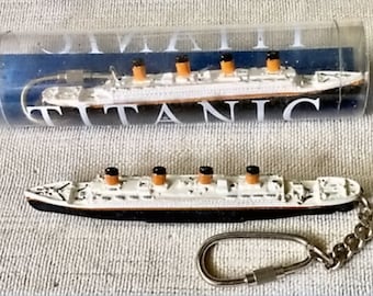 RMS Titanic Miniature Key Chain