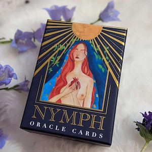 Nymph Oracle Cards, intuitive readings, Greek mythology, Sacred femenine