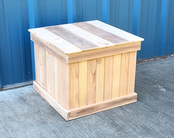 Storage Box, Wooden Storage Box, Outdoor Storage Box, Indoor Storage Box, Box with Lid, Storage Box with Lid, Hinged Lid, Removable Lid