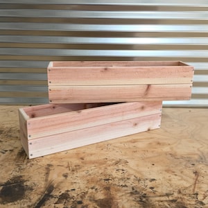 Planter Box, Cedar planter box, window box, cedar window box, garden planter, indoor planter, outdoor planter