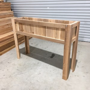 Raised Planter Box, planter box, cedar planter box, outdoor planter, indoor planter, garden box, rectangle planter, planter