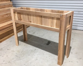 Raised Planter Box, planter box, cedar planter box, outdoor planter, indoor planter, garden box, rectangle planter, planter