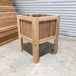 Raised Planter Box, planter box, cedar planter box, outdoor planter, indoor planter, garden box, square planter, planter