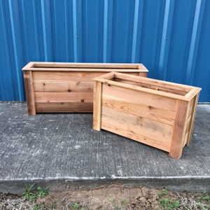 Planter Box, Cedar Planter Box, Elevated Planter Box, Raised Garden Box, Raised Cedar Garden Box, Raised Garden Bed, Cedar Garden Bed
