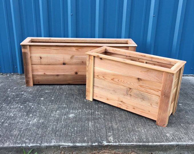 Planter Box, Cedar Planter Box, Elevated Planter Box, Raised Garden Box, Raised Cedar Garden Box, Raised Garden Bed, Cedar Garden Bed