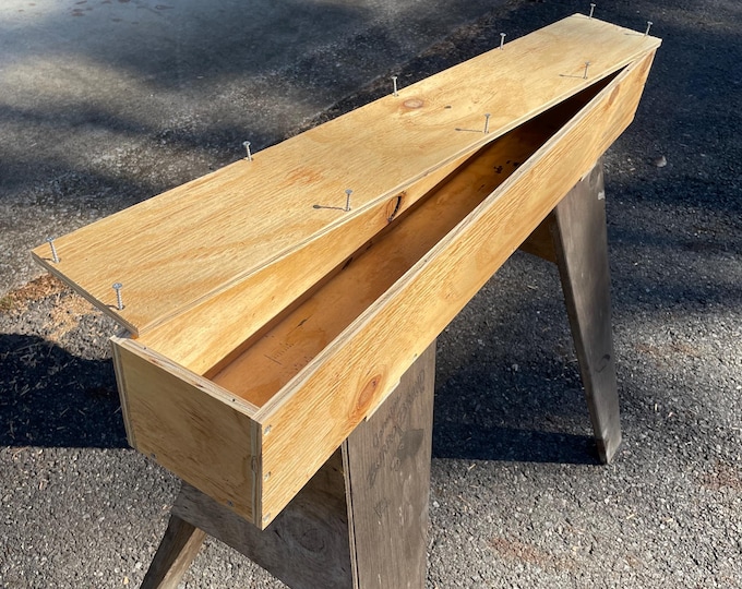 Custom Wooden Crate with Lid for Shipping, Art Shipping Box with Lid, Crate with Lid for Figurines, Heavy Duty Industrial Shipping Crate