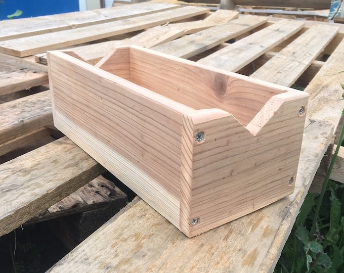 Planter Box, Cedar planter box, indoor planter, rustic planter box, wedding crate, wedding table top decor, outdoor planter box
