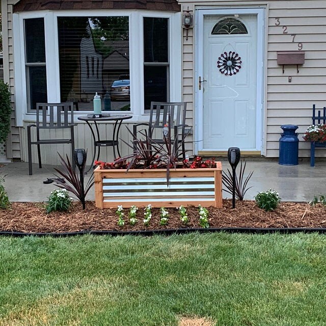 Cedar Planter Box Planter Box Outdoor Planter Indoor - Etsy