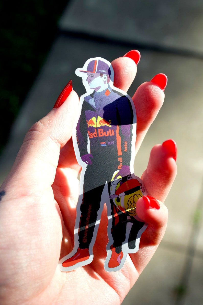 Max Verstappen Red Bull Racing Driver Formula 1 F1 Motorsport | Etsy
