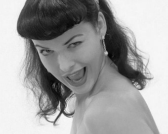 Actress Bettie Page, 1950s - 00466