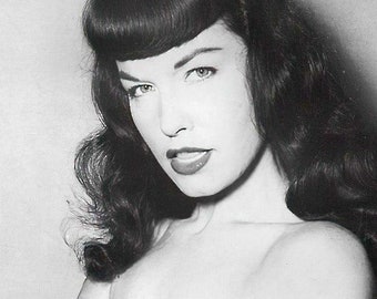 Bettie Page | Etsy
