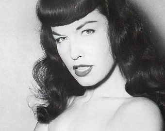 Actress Bettie Page, 1950s - 00471