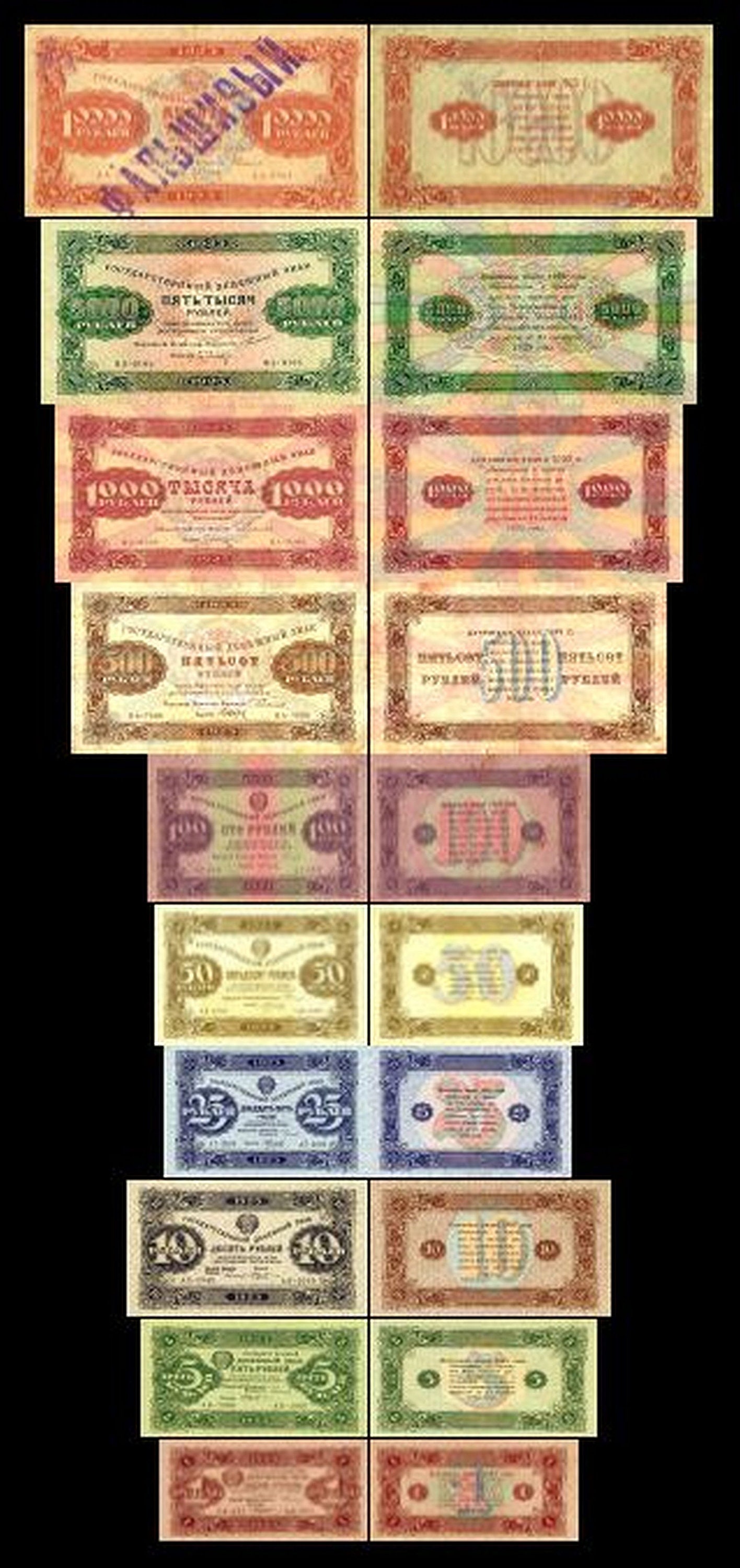 10000 Rubles