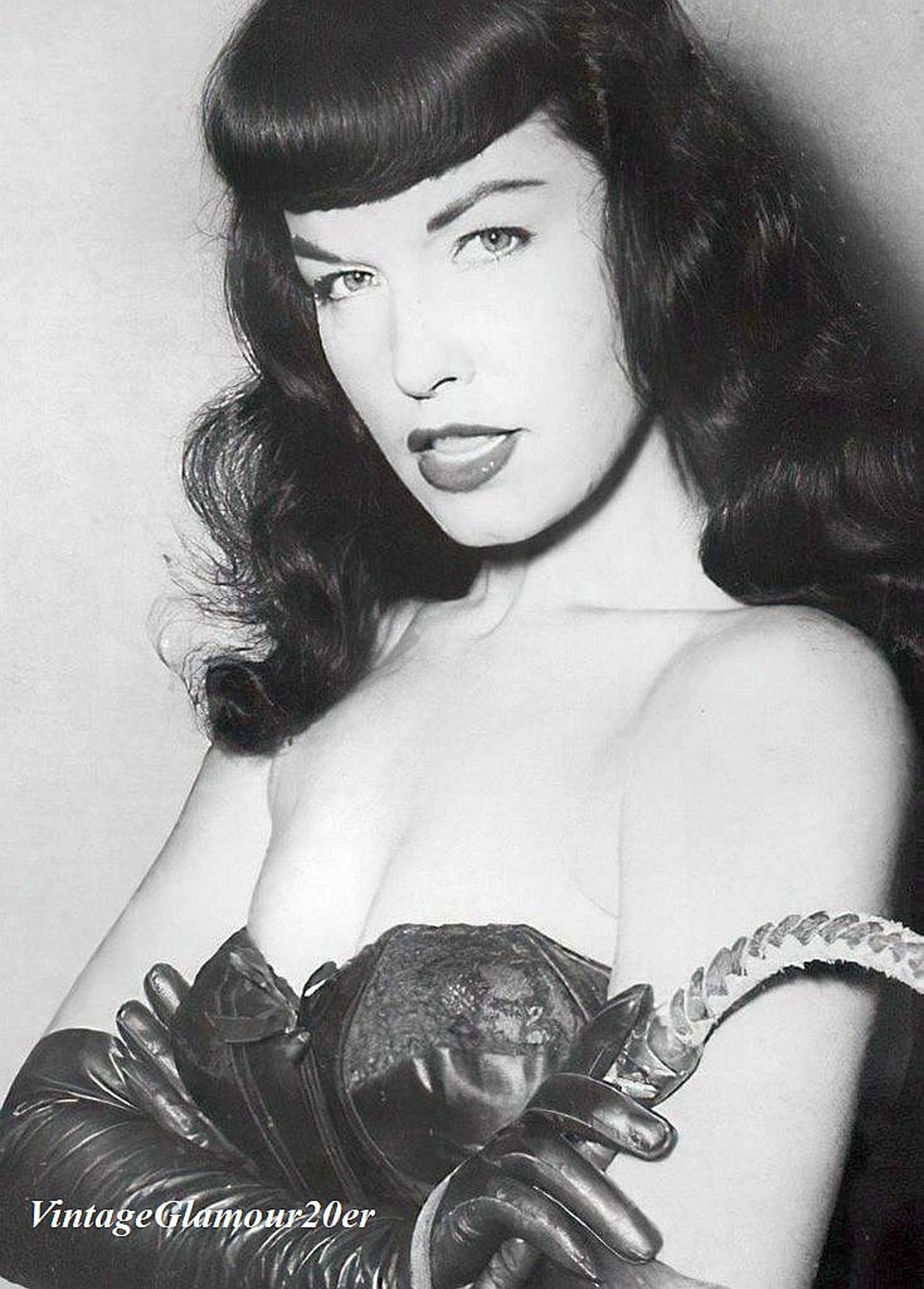 Actress Bettie Page, 1950s 00471 -  Finland