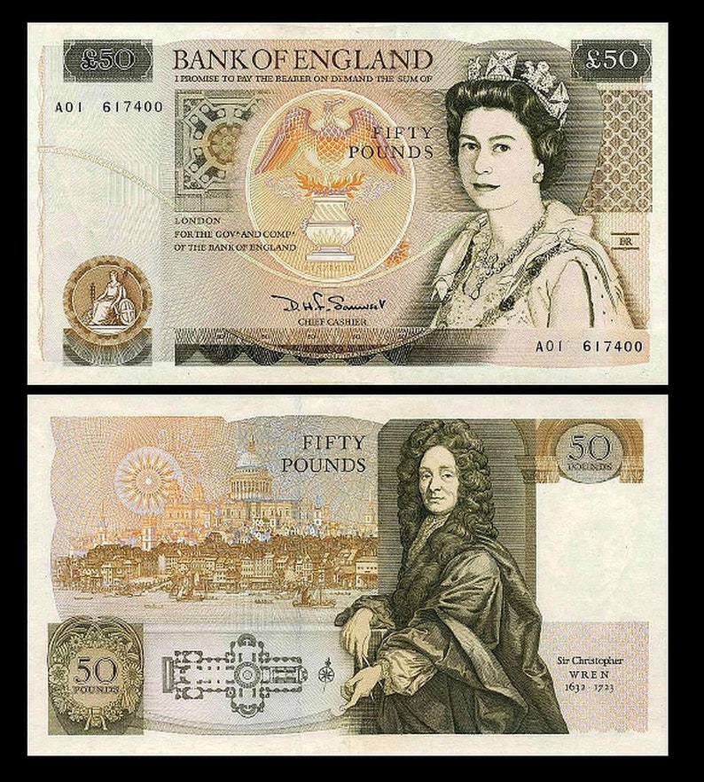Пятьдесят фунтов. Банкноты Великобритании 50 фунтов. Купюра Англия,10 поундс. Банкнота Великобритании 10 фунтов стерлингов. 100 Фунтов стерлингов Великобритании купюра.