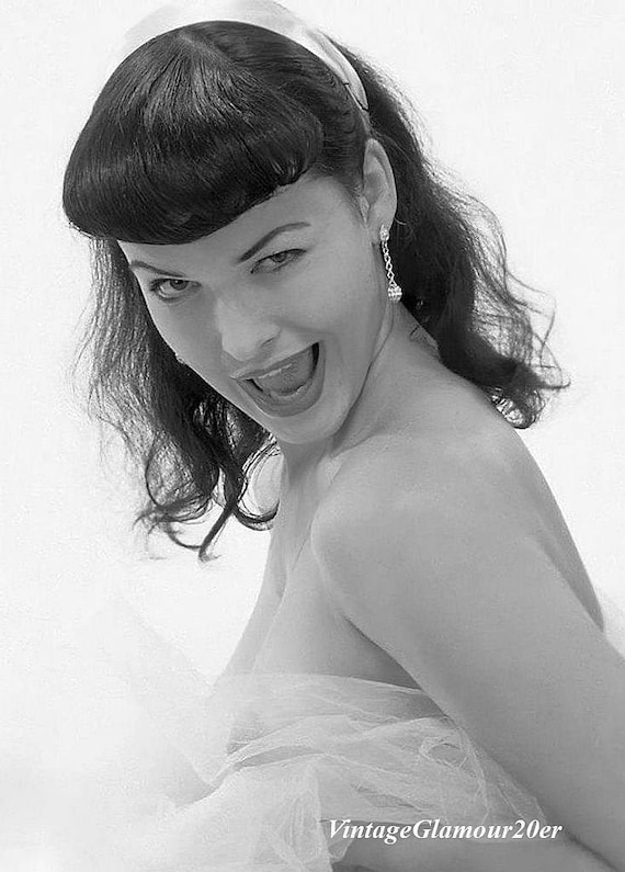 Actress Bettie Page, 1950s 00466 -  Sweden