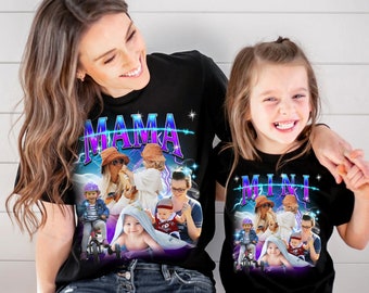 Custom Mama And Mini Matching Tee | Mother's Day Matching Gift | Mother's Day Kids | Mom and Baby Boy