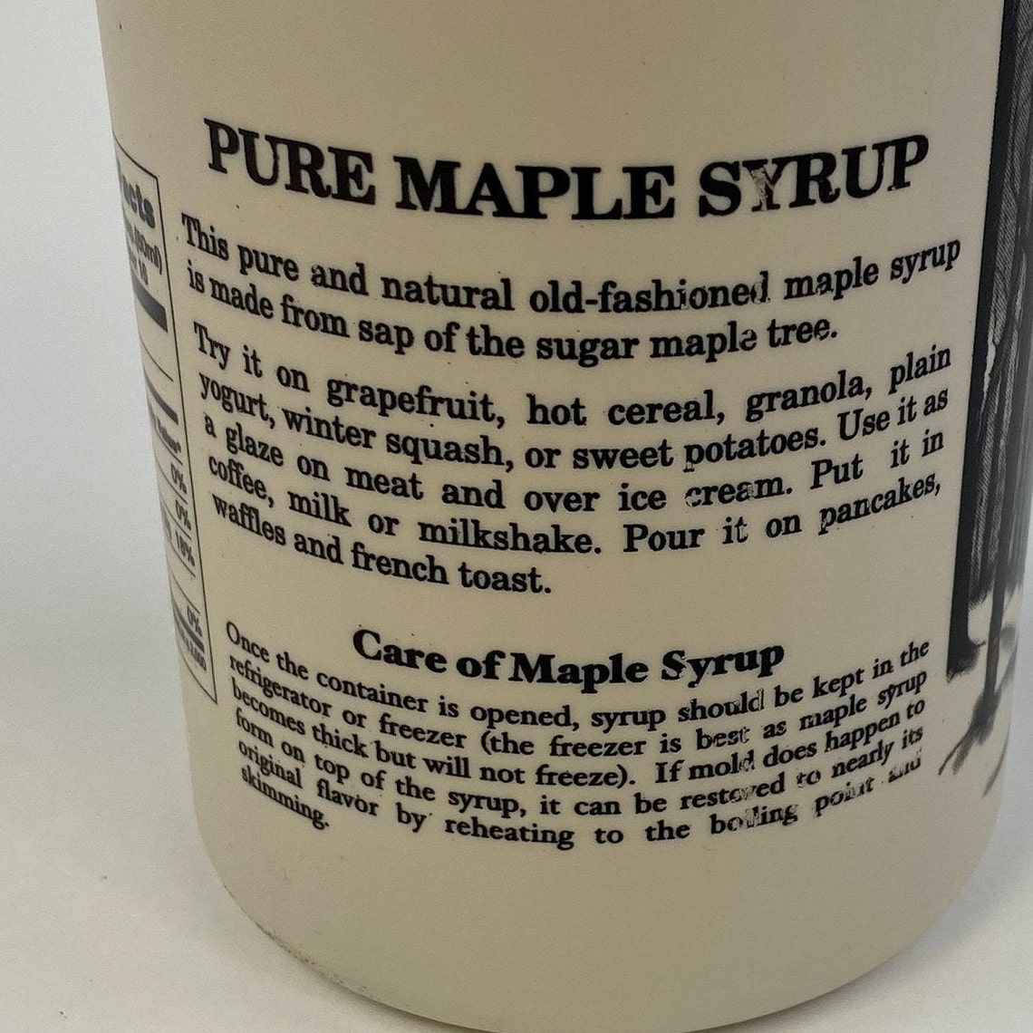 Amish Maple Syrup 1 Quart Etsy