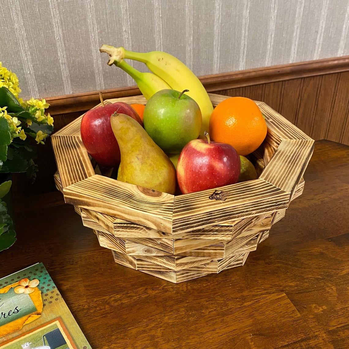 Amish Basket 12'x12x6h 1x2 Pine Etsy