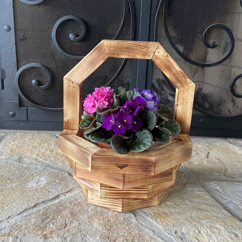 Amish Basket 12x12x6h With Handle 2x2 Etsy