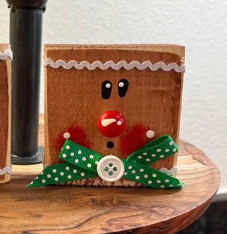 Gingerbread Blocks - Etsy