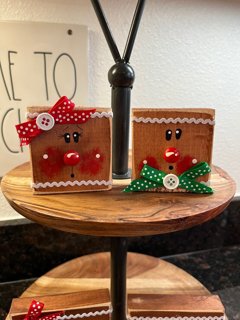 Gingerbread Blocks - Etsy