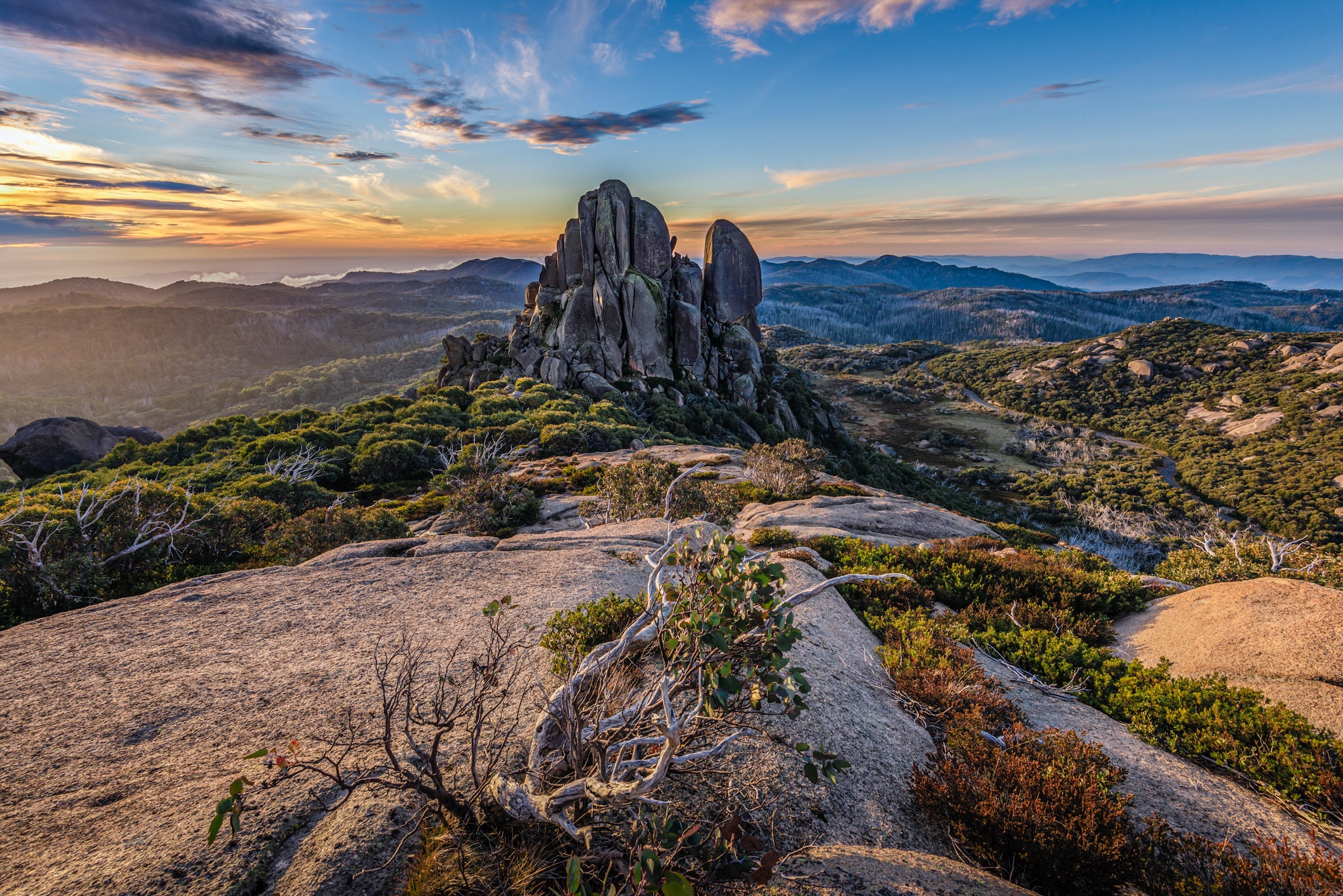 Cathedral Granite Tor Mount Buffalo National Park Bright Etsy