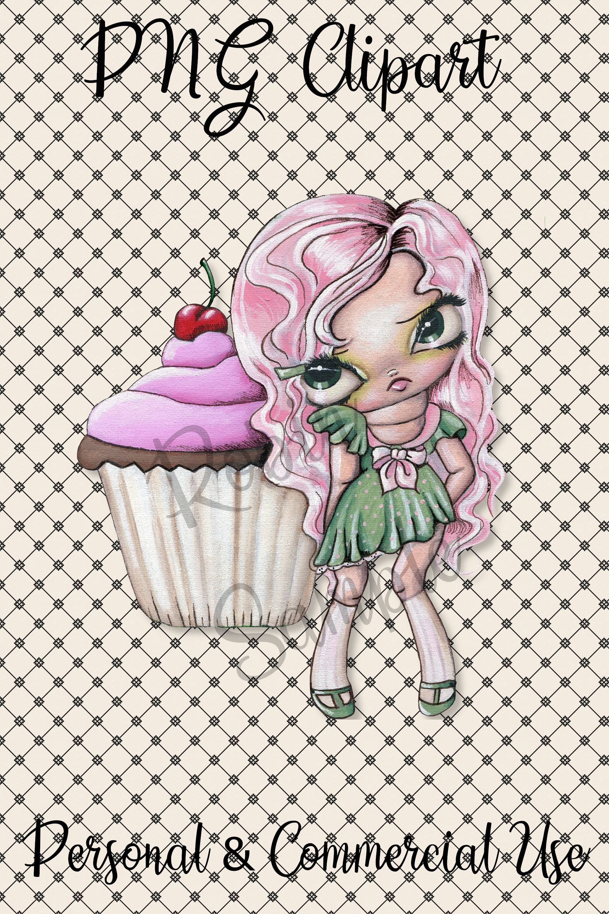 cupcake girl doll