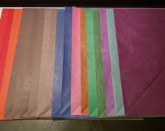 Double Tissue Origami Paper - 18" Square *Custom Colors Available*
