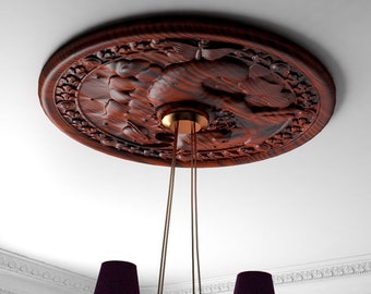 Round Ceiling Rose Etsy