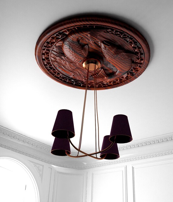 Wooden Ceiling Roses Large Medium Decorative Victorian Style - Light Fitting For Victorian Ceiling Rose Wooden Ceiling Roses Large Medium Decorative Victorian Style - Light Fitting For Victorian Ceiling Rose