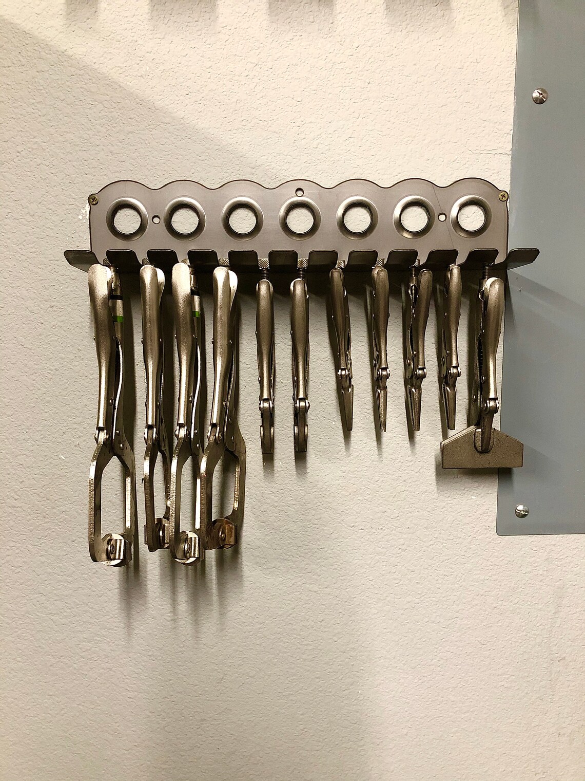 Vice Grip Storage Rack Etsy