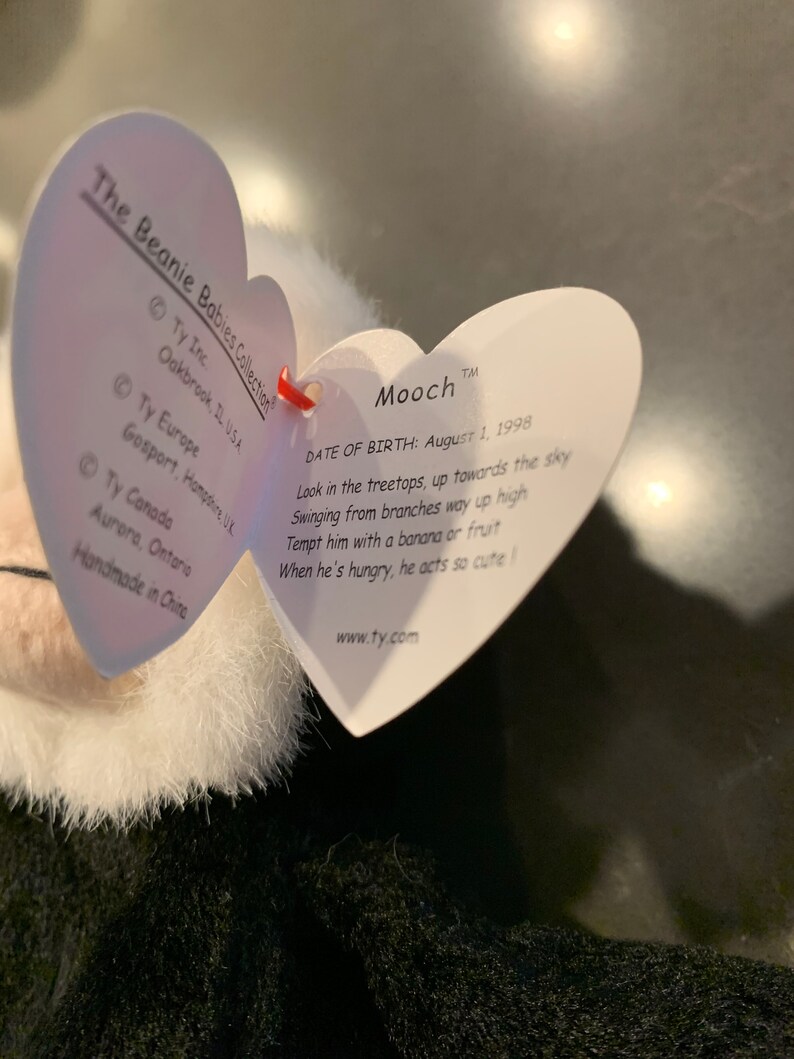 Mooch Beanie Baby Extremely Rare With ERRORS - Etsy