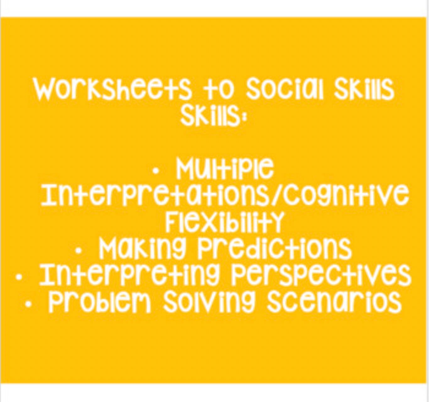 Speech Therapy Resource Download: Executive Functioning Activities and ...