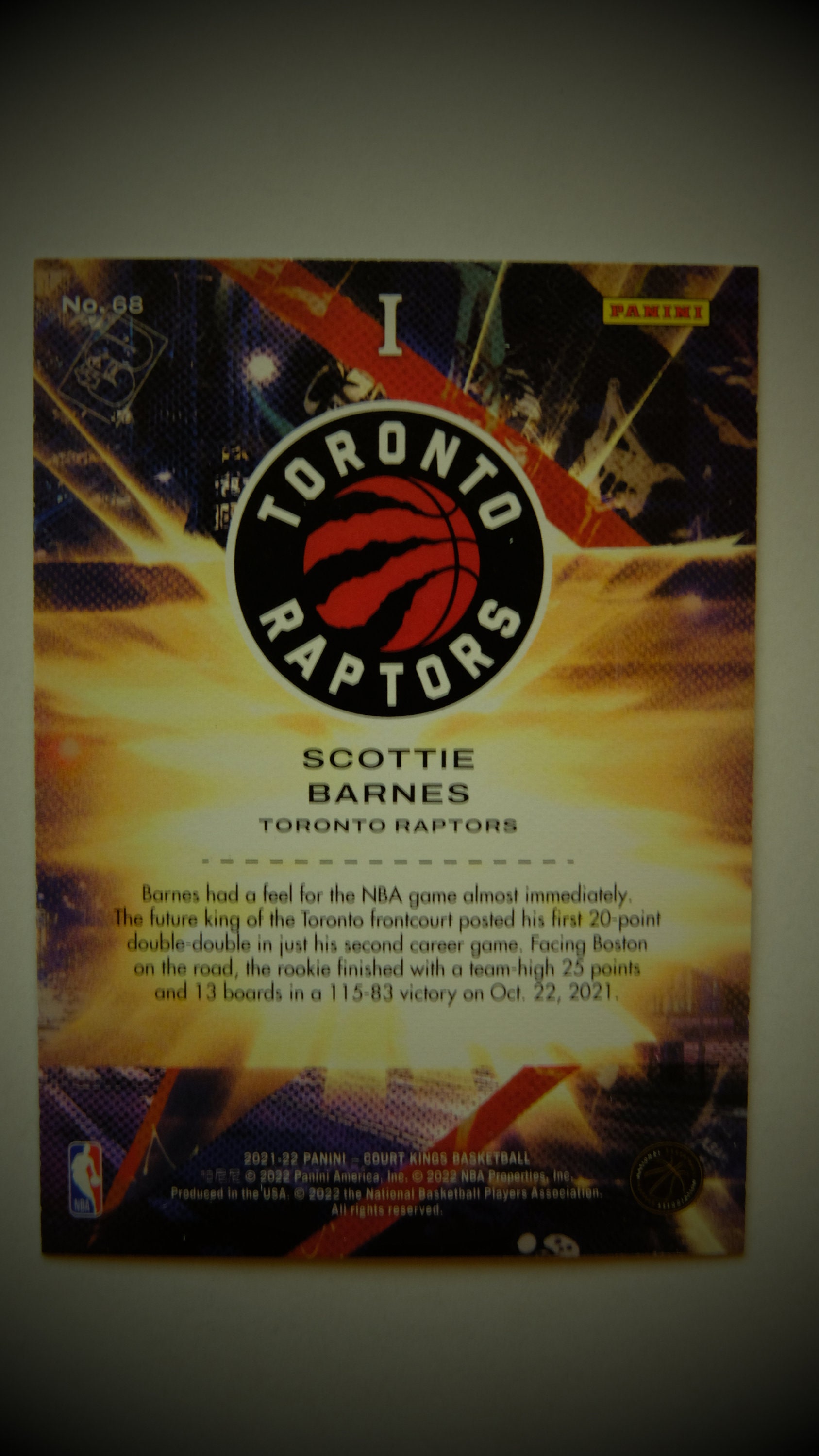  Toronto Raptors 2021 2022 Hoops Factory Sealed Team