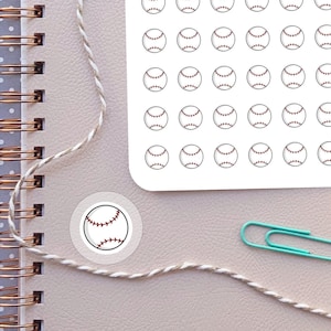 Baseball Planner Sticker Baseball Sticker Sheet Baseball Game Sticker Baseball Practice Sticker for Planner Softball Sticker Sheet Planner