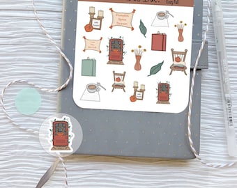 Fall Planner Stickers Autumn Stickers for Planners and Bullet Journals