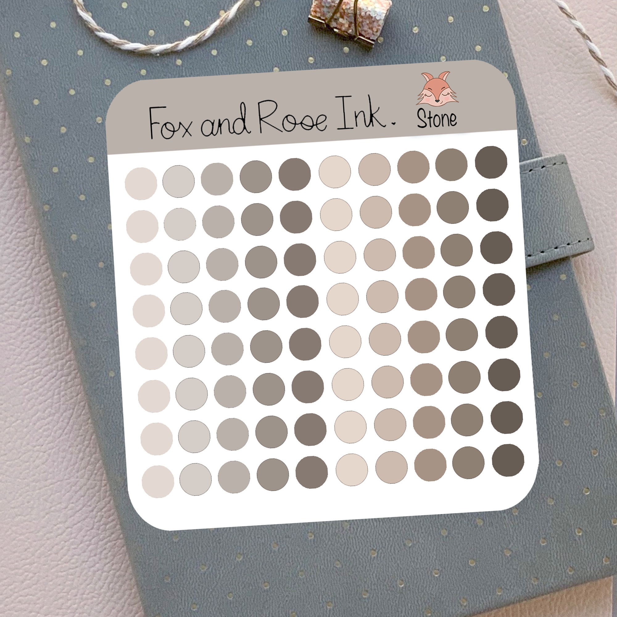 Dot Stickers for Bullet Journal Tiny Dot Stickers for Planner Mini Dot ...