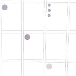 Purple Dot Stickers for Bullet Journal Tiny Dot Stickers for Planner ...